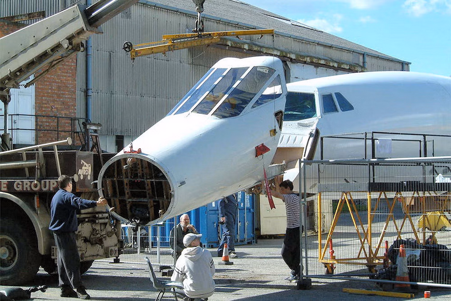 Concorde droop nose