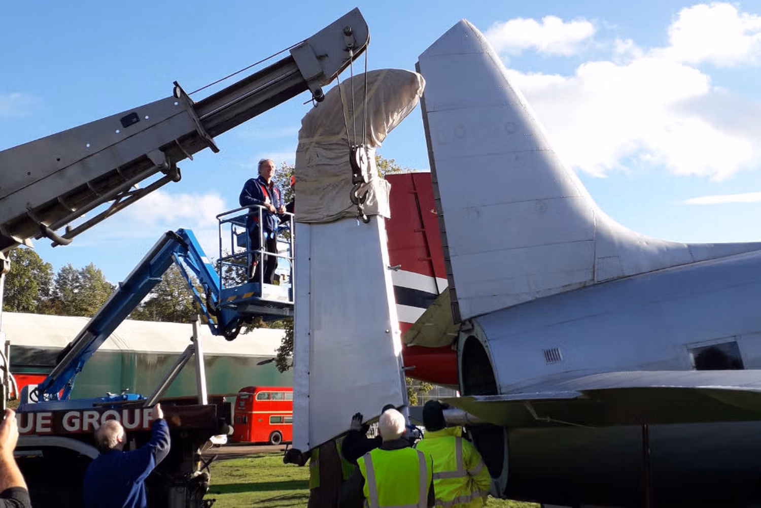 Rudder refit