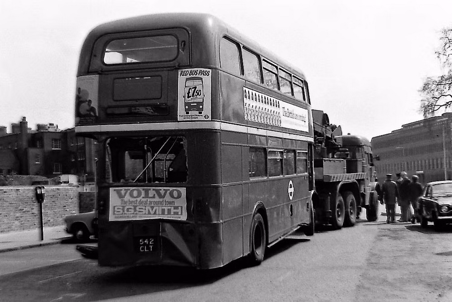 Rear damage view