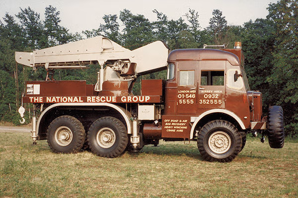Milly Tant the AEC Militant,s time working with Natioanl Rescue 1983